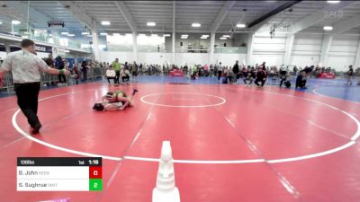 136 lbs Round Of 16 - Bobby John, Keene Gladiators vs Shane Sughrue, Smitty's Wrestling Barn