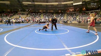 76 lbs Consi Of 16 #1 - Ryder Walker, Hinton Takedown Club vs Levi Johns, Mojo Grappling Academy