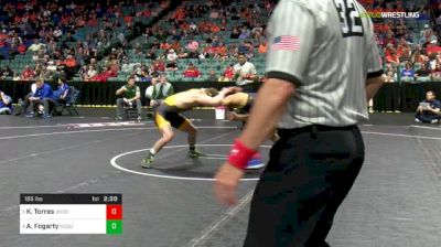 165 lbs Quarterfinal - Keilan Torres, Northern Colorado vs Andrew Fogarty, North Dakota State