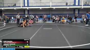 105 lbs Round 5 (8 Team) - Liam Palena, Centurion Joker Squad vs Adrian Canales, 84 Athletes