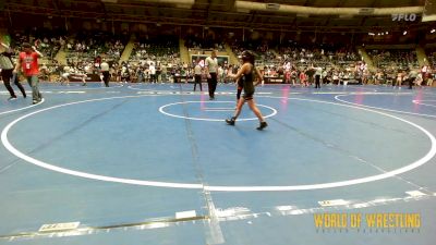 77 lbs Quarterfinal - Brayleigh Johnson, Maize Wrestling Club vs Lealani Valdez, Pomona Elite