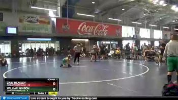 90 lbs Round 7 (10 Team) - Zain Beasley, Alabama Elite Black&nbsp; vs William Hinson, Team Hammerhouse