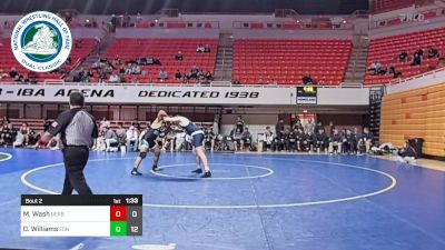 215 lbs Rr Rnd 1 - Miles Wash, Derby vs Oscar Williams, Edmond North