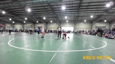 125 lbs Consi Of 32 #2 - Cael Stiffler, McDominate Training Center vs Diesel Pedersen, Team Tulsa Wrestling Club