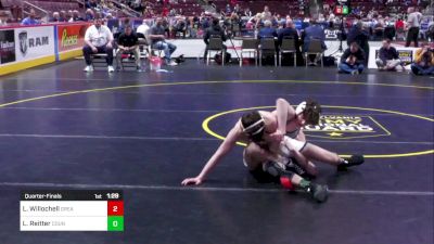 121 lbs Quarterfinal - Luke Willochell, Greater Latrobe vs Luke Reitter, Council Rock So