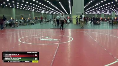 285 lbs Quarterfinal - Jagger Schack, Augsburg vs Garner Simmons, Wisconsin-Whitewater