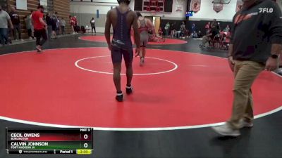 150 lbs Round 4 - Cecil Owens, Burlington vs Calvin Johnson, Fort Madison JV