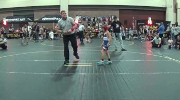 53 lbs Semis (4 Team) - Jett Maughon, Backyard Brawlers vs Luke Blair, Panhandle All-Stars
