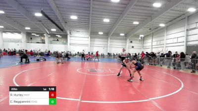 91 lbs Quarterfinal - Ryan Hurley, Prophecy RTC vs Christopher Reggiannini, Pembroke