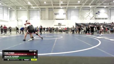 170 lbs Cons. Round 2 - Finn Tobin, Cazenovia Creatures Wrestling Club vs Deakyn Hughes, Celtic Wrestling Club