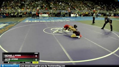 Semifinal - Jacob Licking, Norfolk vs Michael J. Myers, Omaha Westside