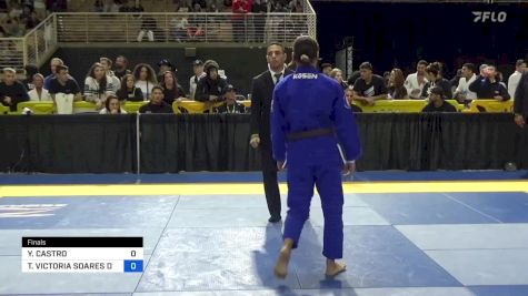 YASMYN CASTRO vs THAYNARA VICTORIA SOARES DA SILV 2024 Pan Jiu Jitsu IBJJF Championship