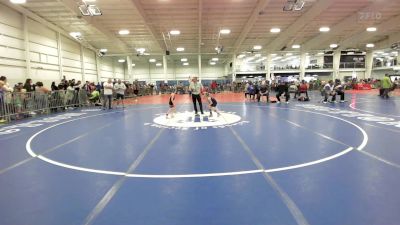 48 lbs Quarterfinal - Dominic Paparello, Bristol CT vs Matthew Gaudenzi, Newtown