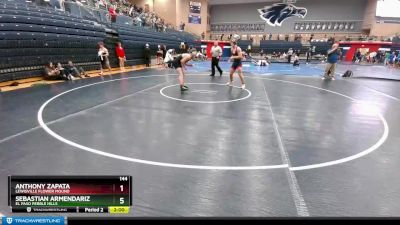 190 lbs Round 3 - Aiden Cooley, Allen Blue vs Aiven Robbins, Catoosa