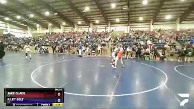 145 lbs Cons. Round 2 - Jake Glade, CO vs Riley Belt, CO