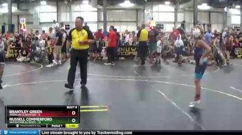 60 lbs Semis & 1st Wrestleback (8 Team) - Brantley Green, American Gladiators vs Russell Commerford, Untouchables White