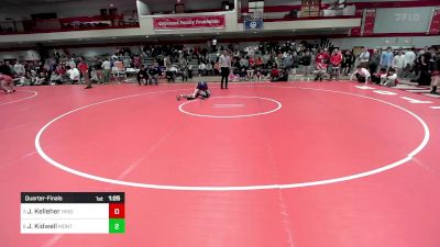 138 lbs Quarterfinal - Jack Kelleher, Hingham vs Jeff Kidwell, Montachusett