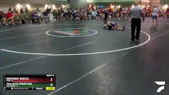 113 lbs Round 3 (6 Team) - Malachi Stratton, Delaware vs Anthony Rocco, CWC