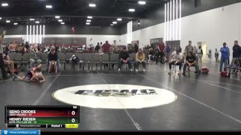 60 lbs Round 1 (8 Team) - Geno Crooks, West Virginia vs Henry Riesen, Elite Ath Club WE
