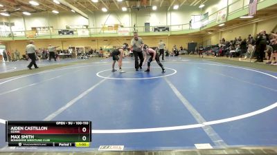 100-110 lbs Round 1 - Max Smith, Bonhomme Wrestling Club vs Aiden Castillon, Ozark