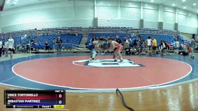 160 lbs Champ. Round 2 - Vince Tortoriello, IL vs Sebastian Martinez, MI