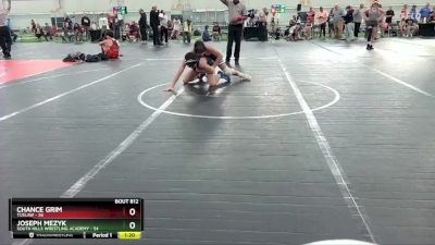 120-130 lbs Round 3 - Joseph Mezyk, South Hills Wrestling Academy vs Chance Grim, Tuslaw