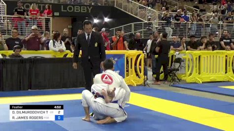 DANIEL DILMURODOVICH TURSUNBAEV vs RYLAND JAMES ROGERS 2024 Pan Jiu Jitsu IBJJF Championship