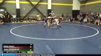 142 lbs Round 1 (4 Team) - Emma Peach, Potentially Dangerous vs Emma Erwinmiller, Iowa Angry Alpacas