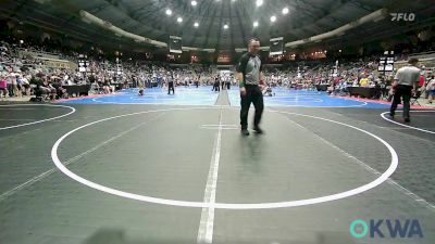 61 lbs Consi Of 8 #2 - Carsten Reiss, Keystone Wrestling Club vs Brady Boles, Mustang Bronco Wrestling Club