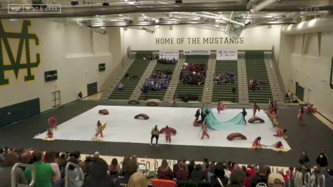 Brea Olinda HS "Brea CA" at 2023 WGI Guard Manhattan Beach Regional