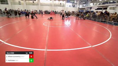 68 lbs Semifinal - Jax Wawrzynowicz, Wolfgang Wr Ac vs Tucker Hollister, Refinery WC