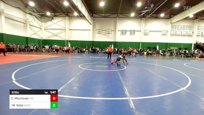 101 lbs Round Of 32 - Christian Mccravey, Freeport vs William Soto, Newburgh