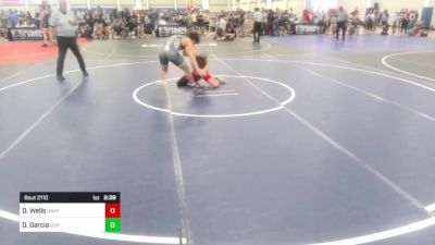 149 lbs Quarterfinal - Dale Wells, Unattached vs David Garcia, Ichiban WC