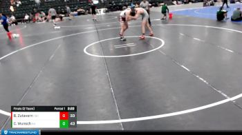 197 lbs Finals (2 Team) - Bryan Zutavern, Chadron State vs Caleb Wunsch, Newman