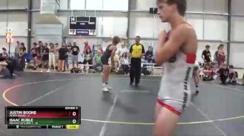 138 lbs Round 3 (6 Team) - Justin Boone, Death Squad vs Isaac Ruble, Indiana Outlaws 1