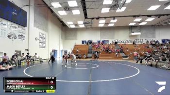 157 lbs Placement Matches (16 Team) - Jason Betlej, San Joaquin Delta College vs Robin Oxlaj, Santa Rosa Junior College