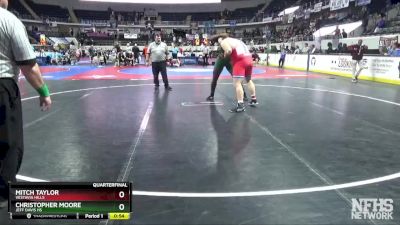 7A 285 lbs Quarterfinal - Mitch Taylor, Vestavia Hills vs Christopher Moore, Jeff Davis Hs