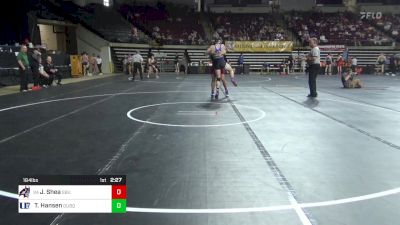 184 lbs Consi Of 32 #2 - Jaimeson Shea, Stony Brook vs Thomas Hansen, Dubuque WC