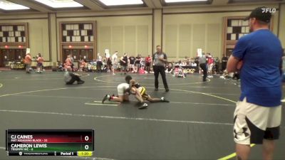 101 lbs Semis & 1st Wrestleback (8 Team) - CJ Caines, Mat Assassins Black vs Cameron Lewis, Triumph WC