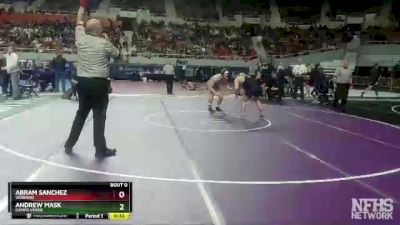 D2-165 lbs Cons. Round 3 - Andrew Mask, Campo Verde vs Abram Sanchez, Verrado