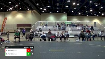 50 lbs Finals (8 Team) - Vincent Obregon, Indiana Outlaws vs Colton Hergies, Contenders WA Green