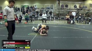 100 lbs Round 1 (6 Team) - James Strange, Untouchables-Olympia vs Brycen Swiger, Ares