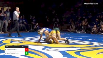 149 lbs Henry Pohlmeyer, SDSU vs Jared Van Maanen, NDSU