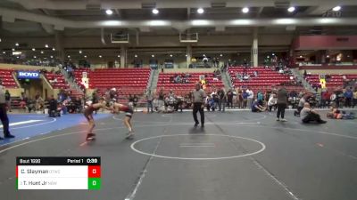 79 lbs Semifinal - Taylor Hunt Jr, Nebraska Boyz Wrestling vs Carson Slayman, Oz Trojan Wrestling Club