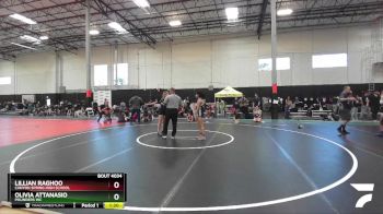 100-105 lbs Round 3 - Lillian Raghoo, Canyon Spring High School vs Olivia Attanasio, POUNDERS WC