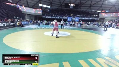 1B/2B 285 Cons. Round 3 - Kaden Hippler, Kettle Falls vs Braydon White, Okanogan