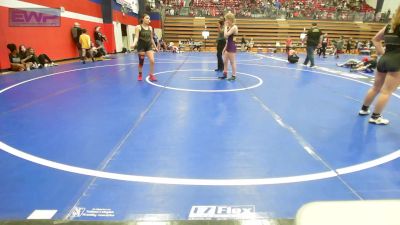 126 lbs Rr Rnd 5 - Carissa Prock, Vian Wrestling Club vs Lynly Flud, Undefined