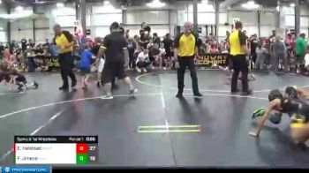 82 lbs Semis & 1st Wrestleback (8 Team) - Fernando Jimeno, Untouchables White vs Ethan Halstead, No Escape Wrestling Academy
