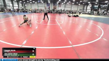 76 lbs Rd# 8- 12:30pm Saturday Final Pool - Arcadius Cruz, Agression Legionaries vs Thiago Silva, Cali Red