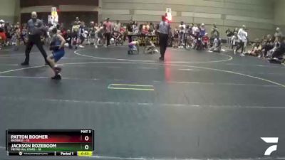 65 lbs Round 4 (6 Team) - Jackson Rozeboom, Metro All Stars vs Patton Boomer, BadBass